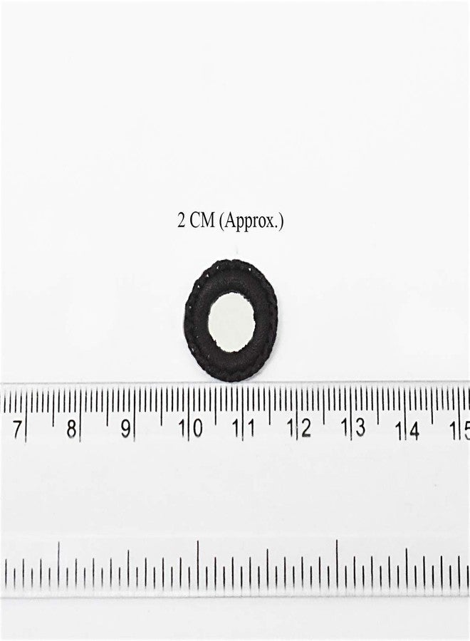 Embroiderymaterial Crochet Rings for Craft, Decoration and Embroidery (20MM, Dark Brown, 100 Pieces) - Image 2